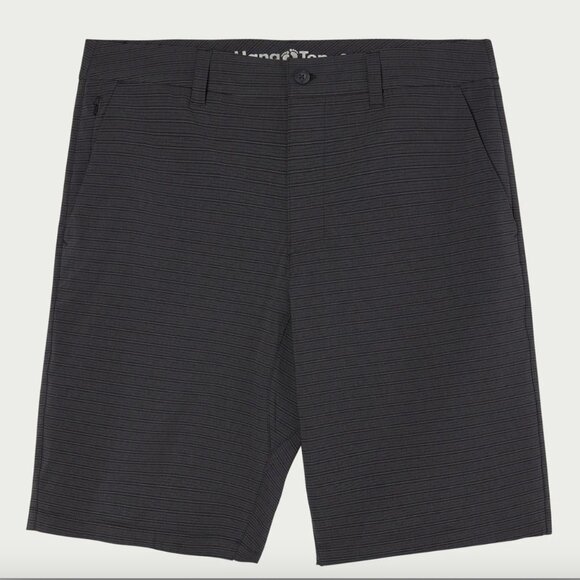 Hang Ten Men's Shorts Horizontal Stirpes Gray - Picture 2 of 14